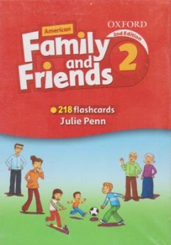  فلش کارت فامیلی اندفرندز FAMILY AND FRIENDS 2 ) 2 ) ناشر جاودانه جنگل