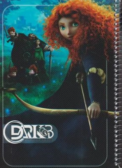 دفتر80 برگ طلقی سیمی انیمیشن نشر دارکوب