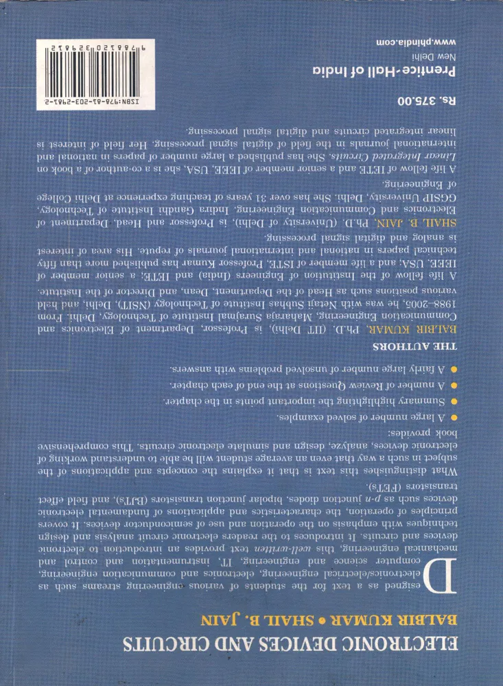 اورجینال BOOK ELECTRONIC DEVICES AND CIRCUITS 0