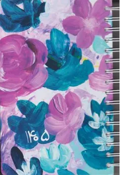 تقویم 1405 رقعی فنری طرح رنگی نشر کتابدار توس