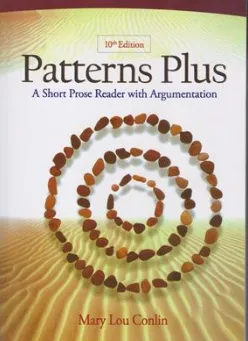 کتاب patterns plus  a short prose reader with argunmentation اثر ماری لو کانلین نشر جنگل