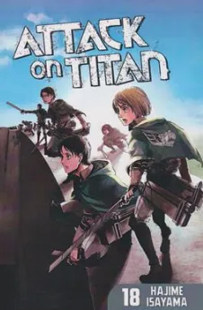 کتاب مانگا اتک تایتان ATTACK ON TITAN 18 اثر Hajime isyaman نشر مات