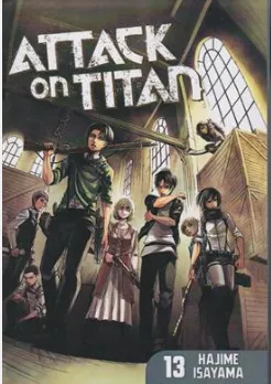 کتاب مانگا اتک تایتان ATTACK ON TITAN 13 اثر Hajime isyaman نشر مات