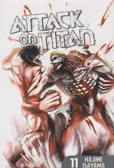 کتاب مانگا اتک تایتان ATTACK ON TITAN 11 اثر Hajime isyaman نشر مات