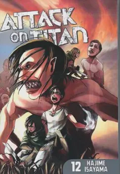 کتاب مانگا اتک تایتان ATTACK ON TITAN 12 اثر Hajime isyaman نشر مات