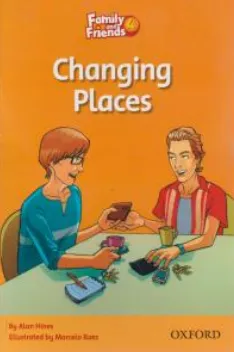 کتاب ریدر فامیلی (4) changing places اثر هینز نشر جنگل
