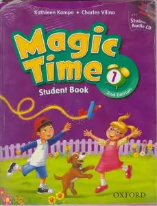 کتاب Magic time 1 Student book,(مجیک تایم (1) استیودنت بوک) اثر کاتلین کامپا