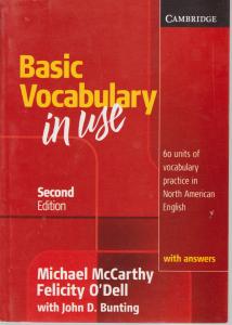 کتاب (2nd Edition) Basic Vocabulary in use,(بیسیک وکبیولری این یوز) اثر بانتینگ