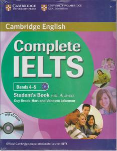 کتاب complete ielts 5 - 4,(کامپلت آیلتس دوره ای) اثر گای بروک