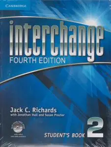کتاب Inter chenge 2 (fourth edition) Woork book & Student book اثر جک ریچاردز