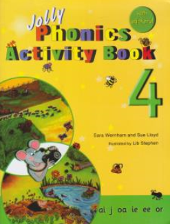 کتاب جولی فونیکس (jolly phonics  actiity book 4) اثر سارا ورنهام نشر جنگل