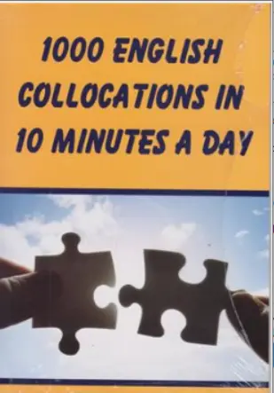 کتاب 1000 ENGLISH COLLOCATIONS IN 10 MINUTES A DAY اثر کمبریج ناشر انتشارات جاودانه جنگل