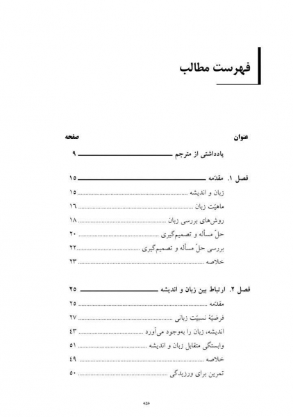 زبان و اندیشه اثر نیک لاند ترجمه حبیب الله قاسم زاده 1