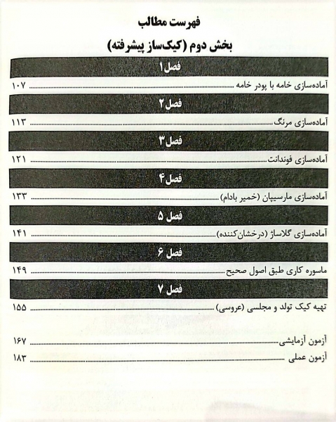 کتاب کیک ساز (مقدماتی و پیشرفته) اثر اعظم گلزارمنش 1