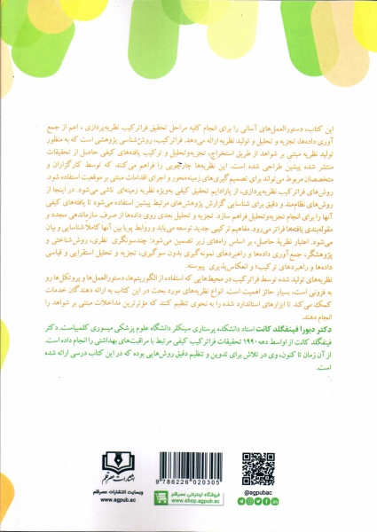 پژوهش فراترکیب اثر دبورا فینفگلد کانت ترجمه وجه الله قربانی زاده 0