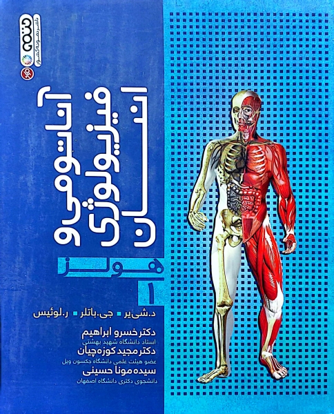 کتاب آناتومی و فیزیولوژی انسان (جلد اول) اثر هولز ترجمه خسرو ابراهیم نشر حتمی