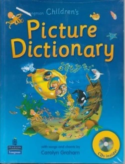 کتاب لانگمن چیلدرن پیکچر دیکشنری ( children picture dictionary ) اثر کارولین گراهام ناشر انتشارات جاودانه جنگل