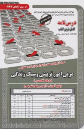 کتاب نمونه آزمونهای مستند و پرتکرار برگزار شده استخدامی مربی امور تربیتی و سبک زندگی (حیطه تخصصی) اثر دکتر محمد علی عزیزی نشر سامان سنجش